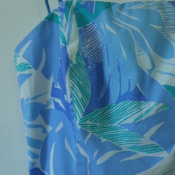 vintage floral playsuit | 1970s Sea Waves romper - Picture 12 of 16